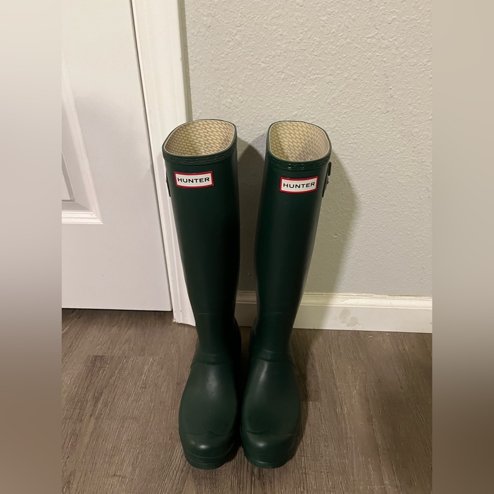 Hunter Rain Boots - Hunter Green